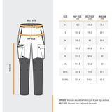 Decathlon Forclaz Kadın Outdoor Trekking Pantolonu - Gri - MT500 - Gri - Siyah - 40 (L31)