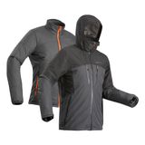 Decathlon Forclaz Üçü Bir Arada Arada Siyah Travel 500 Outdoor Trekking Erkek Montu