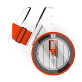 Decathlon Geonaute Sol Başparmak Racer 500 Oryantiring Parmak Pusulası