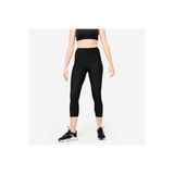 Decathlon Kadın 7/8 Fitness Taytı, Füme Siyah, XS