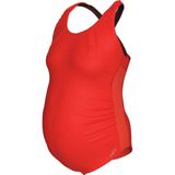 Decathlon Kadın Çapraz Sırt Detaylı Hamile Mayosu - Kırmızı - Emy - 38