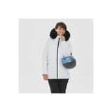 Decathlon Kadın - Sıcak Tutan Kayak Montu - Beyaz - 100