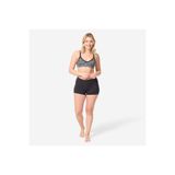 Decathlon Kadın Şort Kesim Bikini Altı, Siyah, 46 Beden, Nina