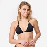 Decathlon Kadın Üçgen Bikini Üstü - Siyah - Fitilli - MAE