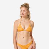 Decathlon Kadın Üçgen Bikini Üstü - Turuncu - MAE