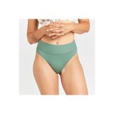Decathlon Kadın Yüksek Bel Bikini Altı, Haki, 46 Beden