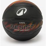 Decathlon Kipsta Basketbol Topu - 5 Numara - Turuncu/Siyah - Resist R500 - Siyah - Turuncu