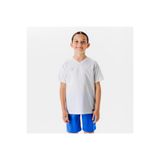 Decathlon Kipsta Çocuk Kısa Kollu Futbol Forması, Beyaz, 7-8 Yaş, Unisex