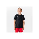 Decathlon Kipsta Çocuk Kısa Kollu Futbol Forması, Siyah, 12-13 Yaş, Unisex