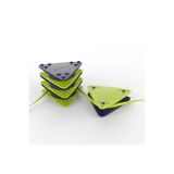 Decathlon Kipsta Futbol Antrenman Ekipmanı Alan Belirleyici, Neon Sarı, Set of 4