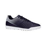Decathlon Kıpsta Futbol Ayakkabısı Siyah Beyaz Agility 100 TF Erkek Halı Saha Ayakkabısı