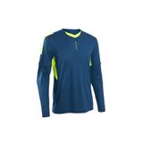 Decathlon Kipsta Kaleci Forması, Petrol Mavisi/Neon Lime Yeşili, L Beden, Erkek