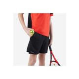 Decathlon Kuikma Çocuk Tenis Şortu - Siyah - TSH Dry