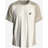Decathlon Kuikma Erkek Tenis Tişörtü - Bej/beyaz - Dry - Beyaz - Bej