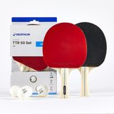 Decathlon Kuikma TTR 50 Shakehand 2 Yıldız 2'li Top ve Raket Seti