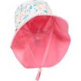 Decathlon Nabaiji Bebek UV Korumalı Şapka Pembe/Çiçek Baskılı Sentetik Malzeme ile Güneşten Koruma Sağlar - 3 - 5 Yaş