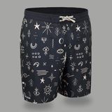 Decathlon Olaian 100 Siyah Erkek Uzun Boardshort