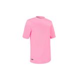 Decathlon Olaian 100 Uv Korumalı Kısa Kollu Pembe Çocuk Sörf T-shirt