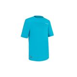 Decathlon Olaian Çocuk Kısa Kollu Tişört, UV Korumalı, Turkuaz Mavisi, 10-11 Yaş