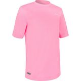 Decathlon OLAIAN Çocuk UV Korumalı Kısa Kollu Sörf Tişörtü - Pembe - 100 - 4 - 5 Yaş - Neon Pembe