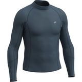 Decathlon Olaian Erkek Slim Fit Uzun Kollu Uv Korumalı Tişört - Gri - 100 - Koyu Gri