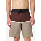 Decathlon Olaian Erkek Uzun 20" Deniz Şortu/boardshort - Çift Renk - Super Dude 900 - 40 - Bej - Kahverengi