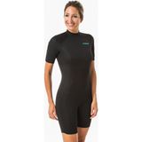 Decathlon Olaian Kadın Sörf Wetsuit 1,5 Mm Siyah SURF100 Neopren Malzemeden Üretildi