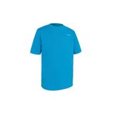 Decathlon Olaian Mavi Çocuk Uv Koruması Sağlayan Kısa Kollu Sörf T-shirt