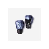 Decathlon Outshock Yetişkin Muay Thai/Kick Boks Eldiveni, 10 oz, Koyu Lacivert