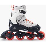 Decathlon Oxelo Çocuk Fitness Pateni - Gri / Kırmızı - Fıt3 - 29 - 32