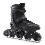 Decathlon Oxelo FIT100 Siyah Mavi Erkek Fitness Pateni