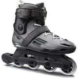 Decathlon Oxelo Gri Renk Yetişkin Paten 76 mm Tekerlekli İnline Model Erkekler İçin MF140 - Siyah - 43 - 44