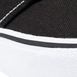 Decathlon Oxelo Siyah Beyaz Kaykay/Longboard Günlük Ayakkabısı - Erkek - Kanvas ve Kauçuk