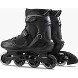 Decathlon Oxelo Yetişkin Klasik Fitness Pateni Siyah / Gri - 76 mm Tekerlek Özellikleri ile Konfor FIT100 - 44