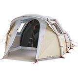 Decathlon Quechua 4 Kişilik Şişme Kamp Çadırı Air Seconds 4.1 Fresh&Black 1 Odalı Kum Renkli Dayanıklı Malzeme