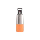 Decathlon Quechua Boutdoor Paslanmaz Çelik Termos - 0,8 L - Pratik Kapak - Beyaz - 900 Turuncu