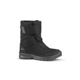 Decathlon Quechua Çocuk Cırt Cırtlı Outdoor Kar Botu - Su Geçirmez - Siyah - SH100
