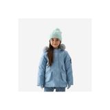 Decathlon Quechua Çocuk Mavi Su Geçirmez Kapüşonlu Kışlık Mont, 2-4 Yaş