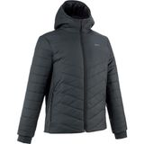 Decathlon Quechua Çocuk Outdoor Hibrit Şişme Mont - 7/15 Yaş - Siyah - Gri - Siyah - 8 - 9 Yaş