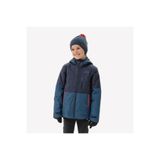 DECATHLON Quechua Çocuk Outdoor Mont, 3'ü 1 Arada Kışlık Kar Montu, Mavi, 7-8 Yaş
