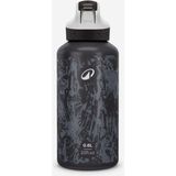 Decathlon Quechua Çocuk Outdoor Pipetli Alüminyum Matara - 0,6 L - Siyah - 500 - Gri - Siyah