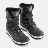 Decathlon Quechua Erkek Kar Botu - Bağcıklı - Su Geçirmez Özellikli Siyah SH500 X-Warm