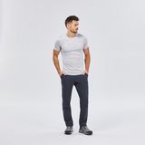 Decathlon Quechua Erkek Outdoor Pantolon Gri - MH100 Düz Kesim Hafif Kumaş Hızlı Kuruma Özelliği - 48
