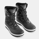 Decathlon Quechua Erkek Outdoor Su Geçirmez Kar Botu - Bağcıklı - SH500 X-Warm - Siyah