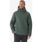 Decathlon Quechua Erkek Outdoor Su Geçirmez Kar Montu/kışlık Mont - Yeşil - NH100 -5 °c - Koyu Yeşil - XL
