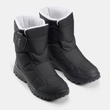 Decathlon Quechua Kadın Kar Botu - Siyah Nefes Alan Kumaş ile Su Geçirmez Özellikli SH100 X-Warm