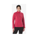Decathlon Quechua Kadın Polar - Koyu Bordo - Uzun Kol Regular Fit Polar Kumaş Sportswear