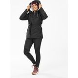 Decathlon QUECHUA Kadın Su Geçirmez Outdoor Kar Montu / Kışlık Mont - Siyah - SH100 Warm -10°C - 2XL