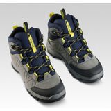 Decathlon Quechua Kız Çocuk Bot Suya Dayanıklı Deri Mavi/Gri - 28/39 - MH500 - Lacivert - Sarı