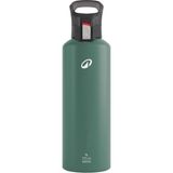 Decathlon Quechua Outdoor Alüminyum Matara - 1 L - Yeşil - 500 Sızdırmaz Tasarım ve Dayanıklı Malzeme ile Spor ve Kamp İçin - 1 lt